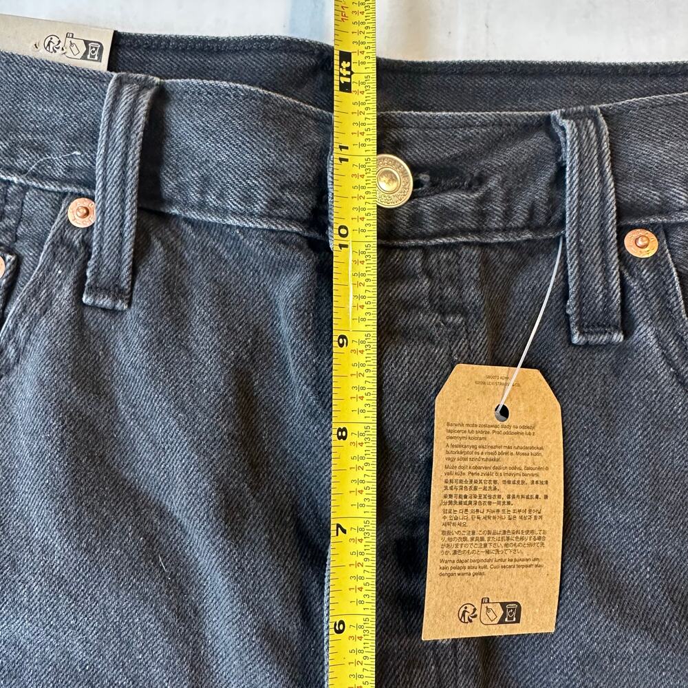 NEW‎ Levis 501 Black Shorts Sz 32 - Picture 5 of 10